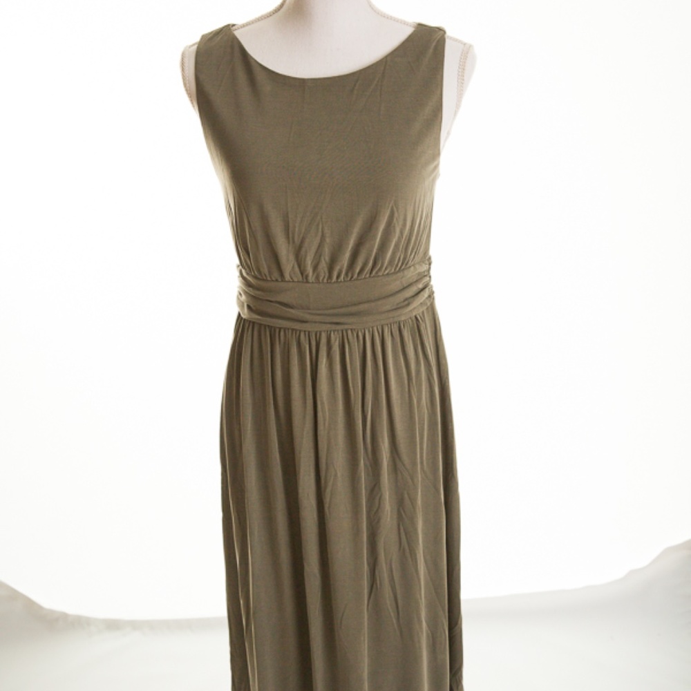 Loft Green Maxi Dress